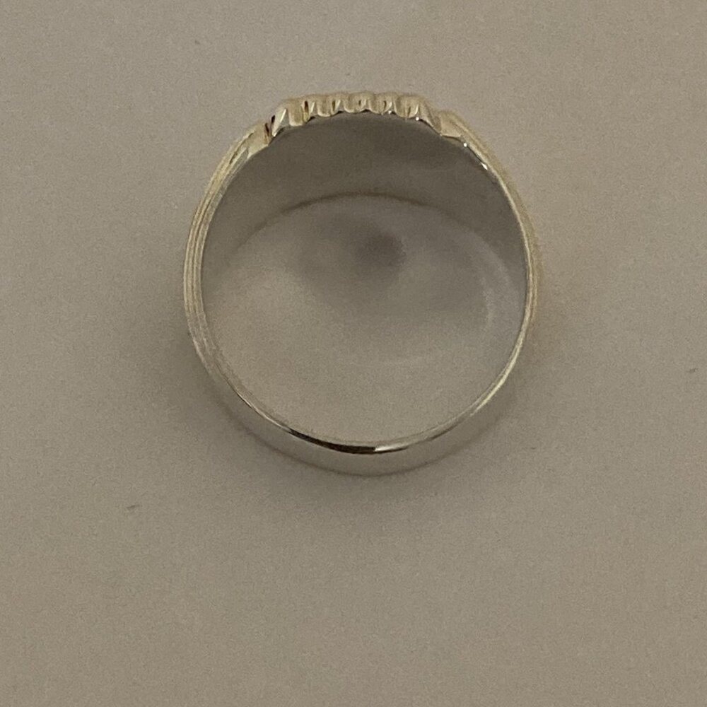 IB Goodman Sterling Silver 925 Signet Ring Size 10 - Picture 6 of 8